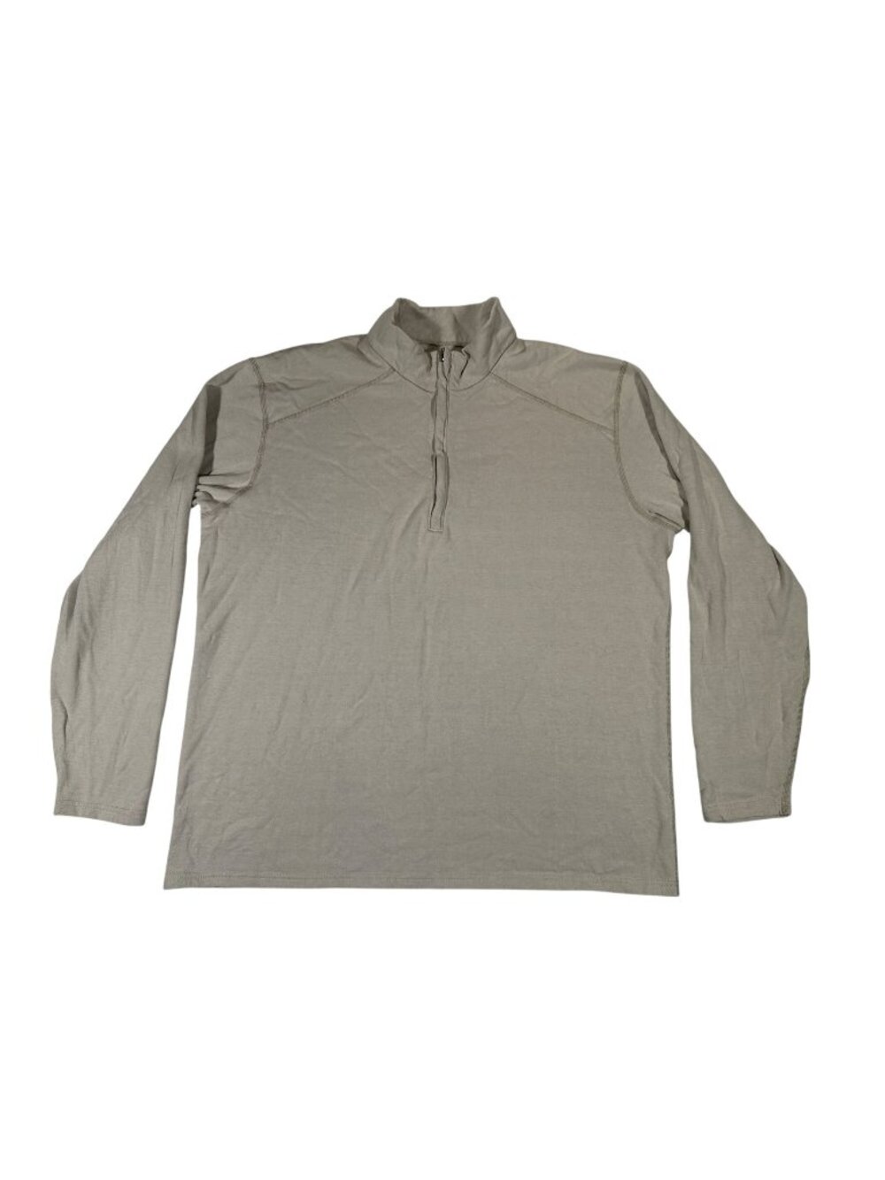DRIFIRE FR Mens Large Long Sleeve Beige Safety Shirt NFPA 70E OSHA Compliant USA
